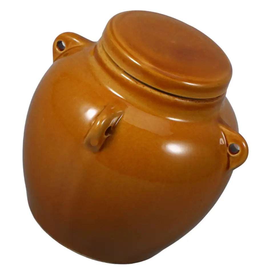 1L 1.5L 2L 3L 5L Ceramic Storage Jar Porcelain Honey Jar Dried Food Storage Container Kitchen Pickle Jar With Lid Airtight