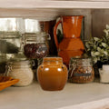 1L 1.5L 2L 3L 5L Ceramic Storage Jar Porcelain Honey Jar Dried Food Storage Container Kitchen Pickle Jar With Lid Airtight